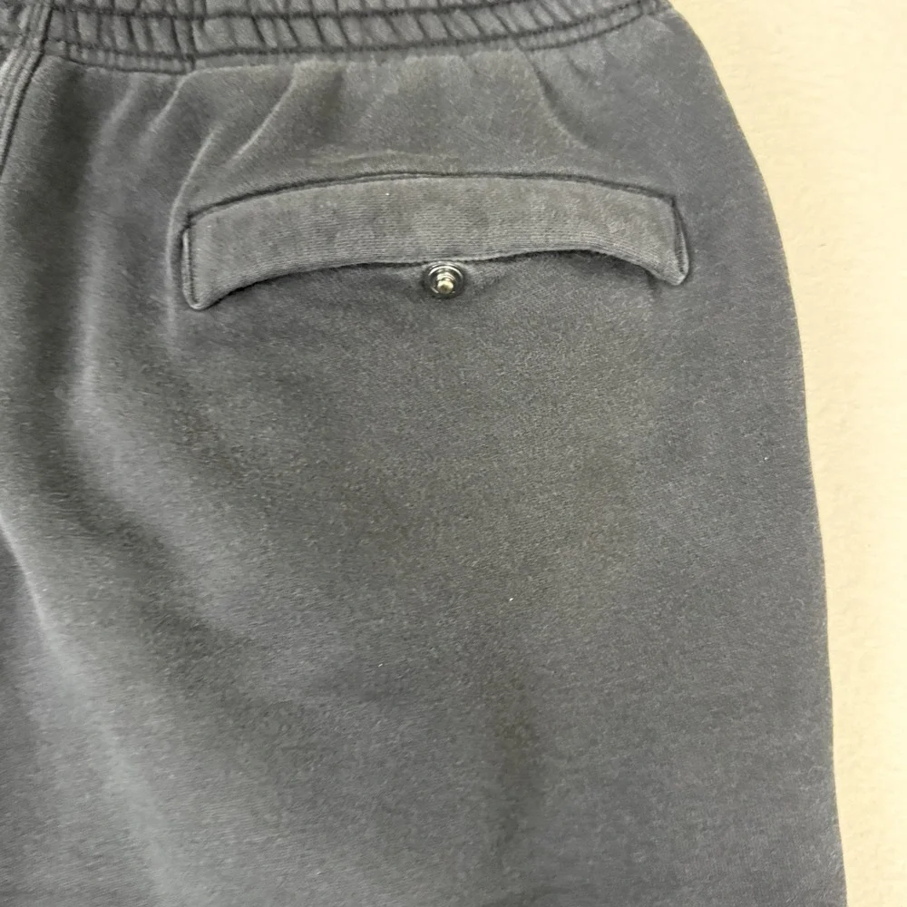 Nike Men's Club Fleece Joggers Sweatpants Black‎ Snap Back Pocket Size Large - Picture 8 of 8
